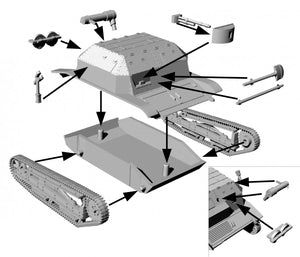 First To Fight PL005- TK-3 1/72 – zdjęcie 3