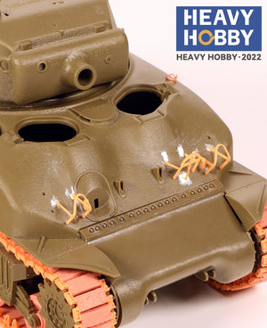Heavy Hobby PT35057 WWII US Army Sherman VVSS Suspension Tracks T-41 1/35 – Bild 3