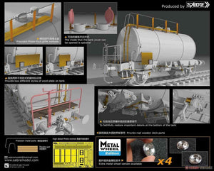 Saber 35A04MW Kesselwagen Bauart Deutz (1941-1990) - Metal Whell Edition 1/35 – image 2