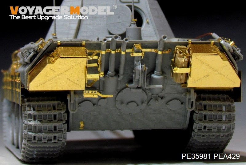Voyager Model PE35981 WWII German Panther A Tank Basic For TAKOM 1/35 – imagen 13