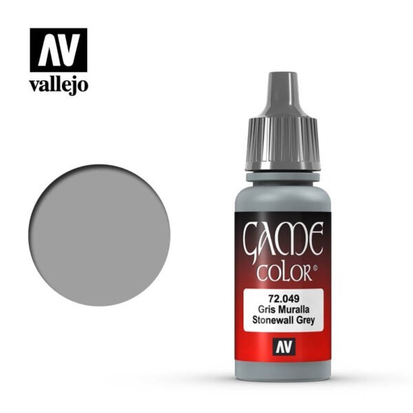 Vallejo 72049 Game Color - Stonewall Gray 18ml
