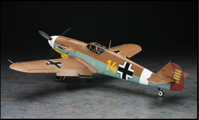 Hasegawa ST31 MESSERSCHMITT Bf109F-4 TROP 1/32 – imagen 5