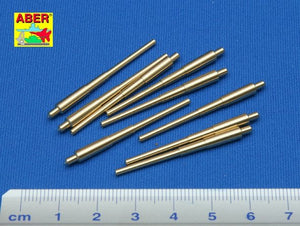 Aber 350L-05 Set of 9pcs 406mm long barrels for US ships for turrets without antiblast covers: North Carolina, Washington 1/350 – image 2