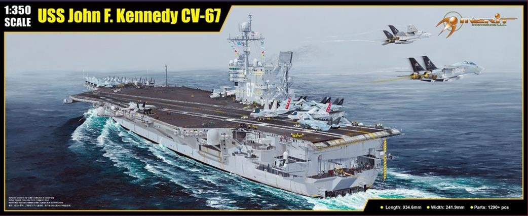 I Love Kit 65306 USS John F Kennedy CV-67 Aircraft Carrier 1/350