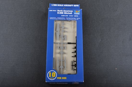 Trumpeter 06201 North American B-25B Mitchell (10pcs.) 1/350
