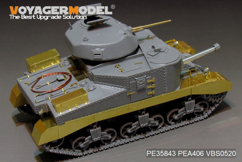 Voyager Model PE35843 WWII British Grant Medium Tank basic For TAKOM 2086 1/35 – Bild 8