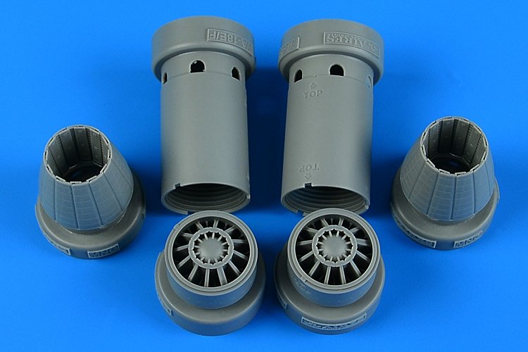 Aires 4859 F/A-18E/F Super Hornet exhaust nozzles - opened 1/48 Meng