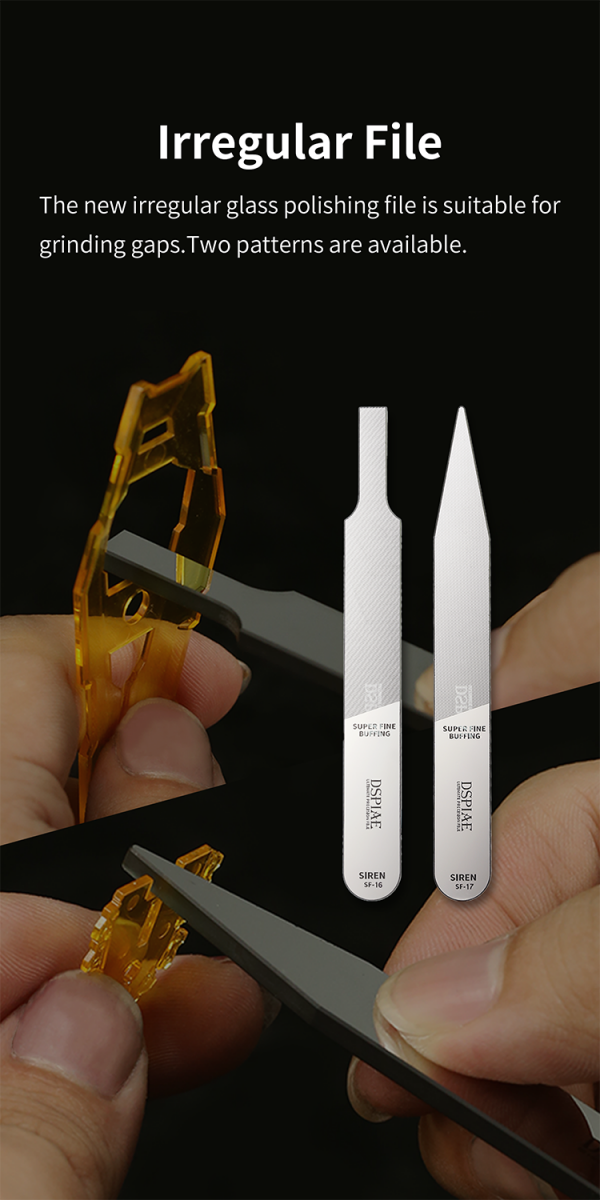 DSPIAE SF-17 Siren Ultimate Precision File / Glass File
