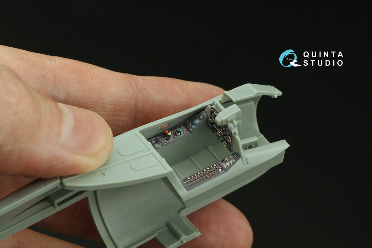 Quinta Studio QD48499 Ta 183 3D-Printed &amp;amp; colored Interior on decal paper (Academy) 1/48 – image 10