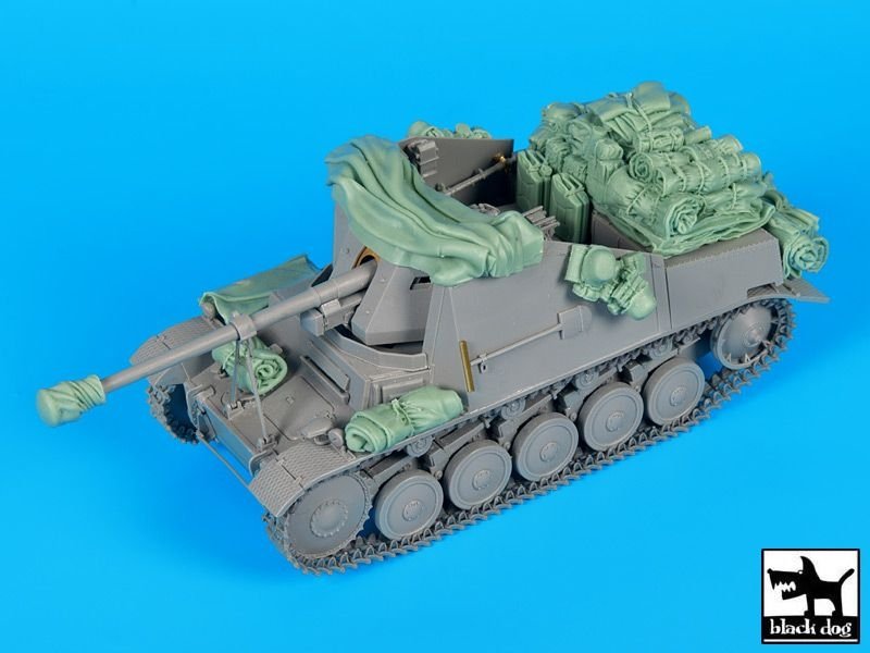 Black Dog T35212 Marder II Sd.Kfz. 131 accessories set 1/35 – Bild 4