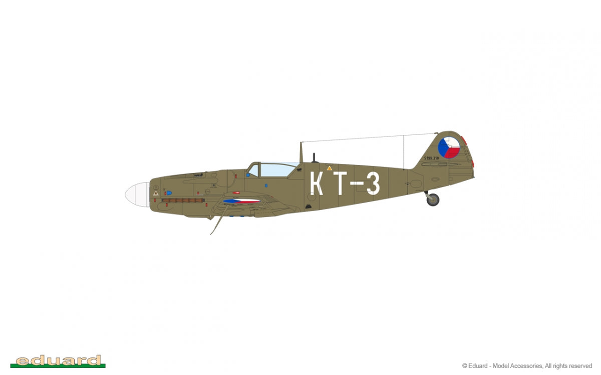 Eduard 7472 Avia S-199 ERLA canopy Weekend edition 1/72 – Bild 12