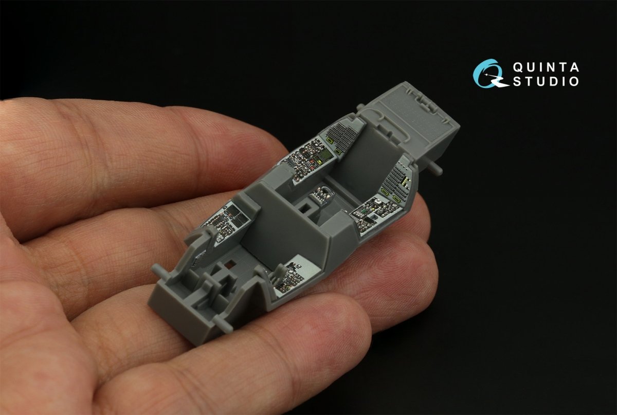 Quinta Studio QD72061 F-14B 3D-Printed &amp;amp; colored Interior on decal paper (GWH) 1/72 – image 11