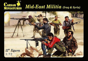 Caesar H101 Middle Eastern Militia (Iraq &amp;amp; Syria) (33 Figures) 1/72