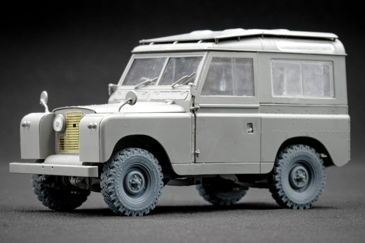 ScaleX WM 35020 L. Rover 88 6.5 small Ordinary wheel set (for AK-Interactive) 1/35