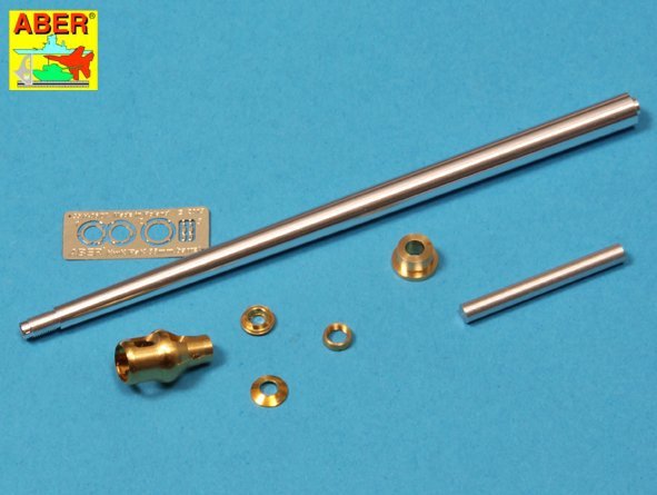Aber 35L-014N 88 mm Pak 43/1 L/71 Barrel for German Tank Destroyer Ferdinand or Elefant 1/35