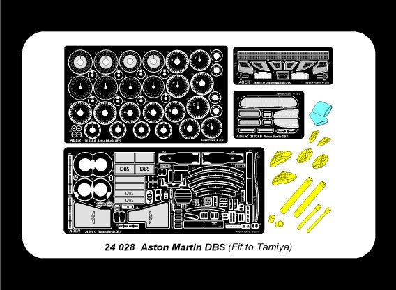Aber 24028 Aston Martin DBS 1/24 – obrázek 4