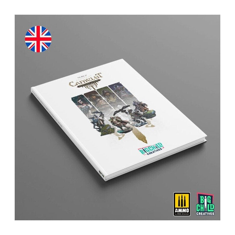 Ammo of Mig BCECLI002 Echoes of Camelot Artbook et guide de peinture