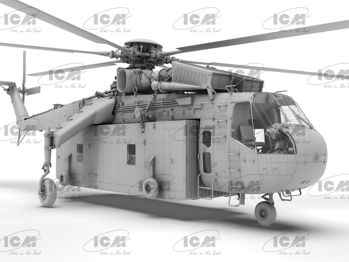 ICM 53057 CH-54A Tarhe with Universal Military Pod 1/35 – image 7