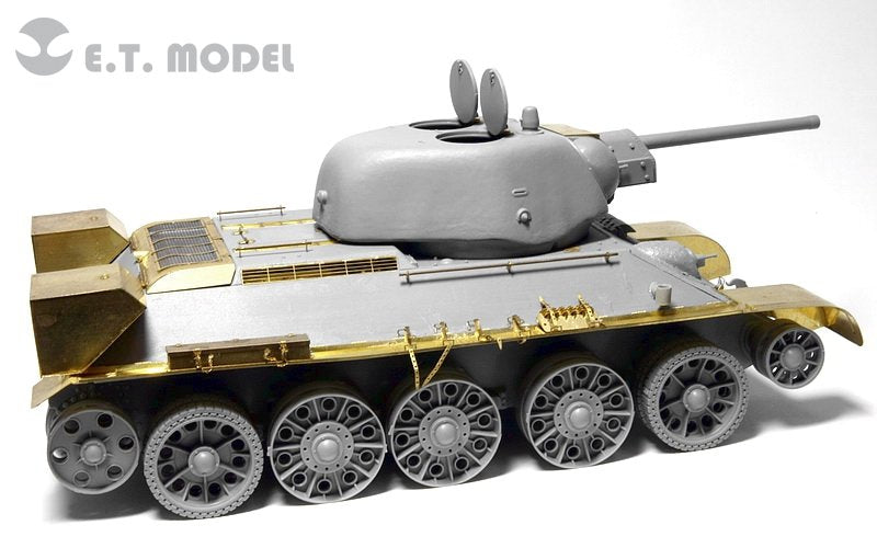 ET Model E35-037 WWII Soviet T-34/76 Mod.1942 Stamped Turret (For DRAGON 6487/6424) (1/35) – image 4