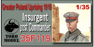 ToRo Model 35F119 Greater Poland Uprising 1918 - Insurgent Post Commander / Greater Poland Uprising 1918 Insurgent Post Commander 1/35 – image 2