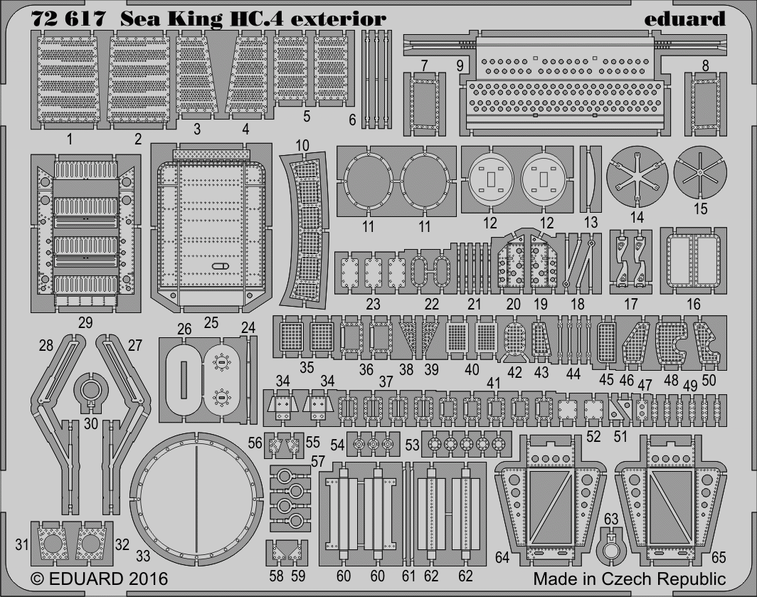 Eduard BIG72111 SEA KING HC.4 AIRFIX A04056 – zdjęcie 3