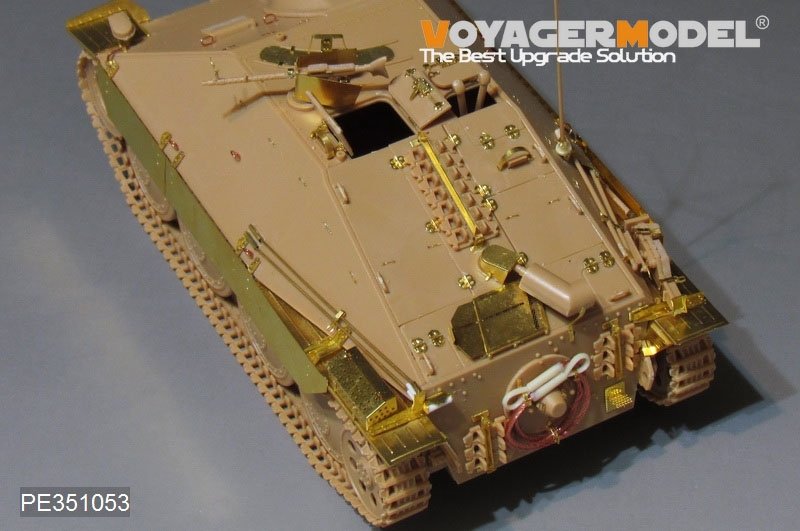 Voyager Model PE351053B WWII German Sd.Kfz.138/2 Hetzer Tank Destroyer Late Version (B ver include Gun Barrel) For ACADMY 13230/13277 1/35 – image 22