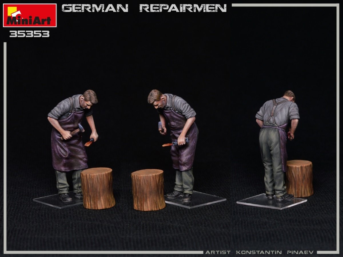 Miniart 35353 GERMAN REPAIRMEN 1/35 – image 8