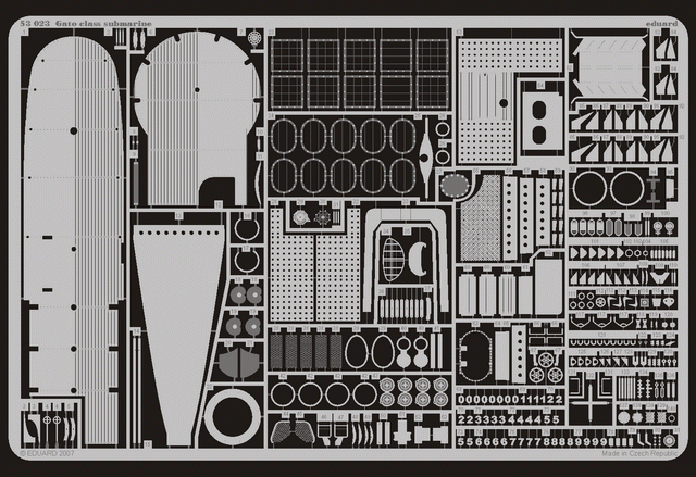 Eduard BIG5301 GATO CLASS SUBMARINE 1/72 REVELL – Bild 2