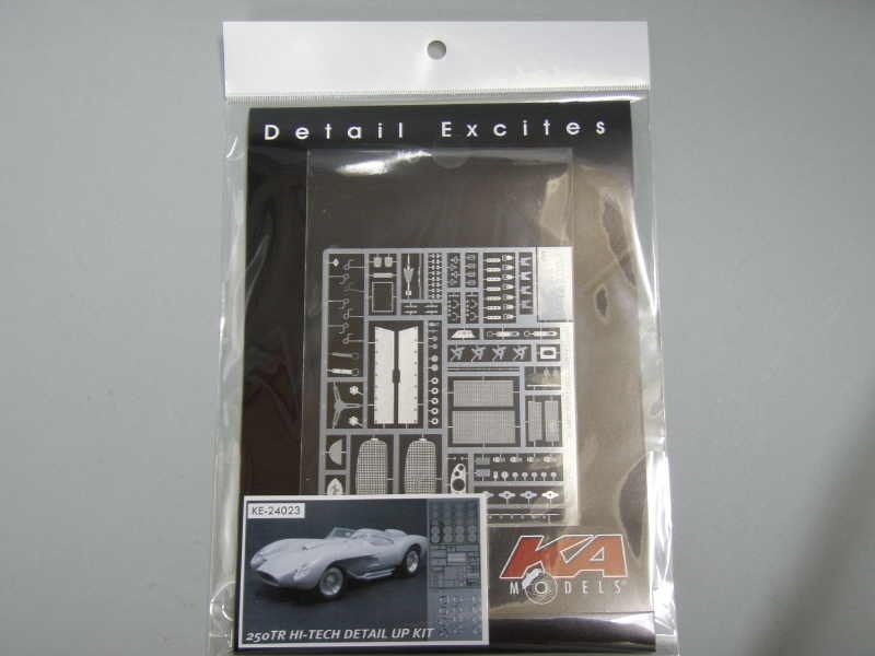 KA Models KE-24023 Photo-etched set 250 Testarossa for Hasegawa 1/24