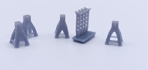 Yamamoto Model Parts YMPGAR5 Workshop Stands 1/24 – Bild 3