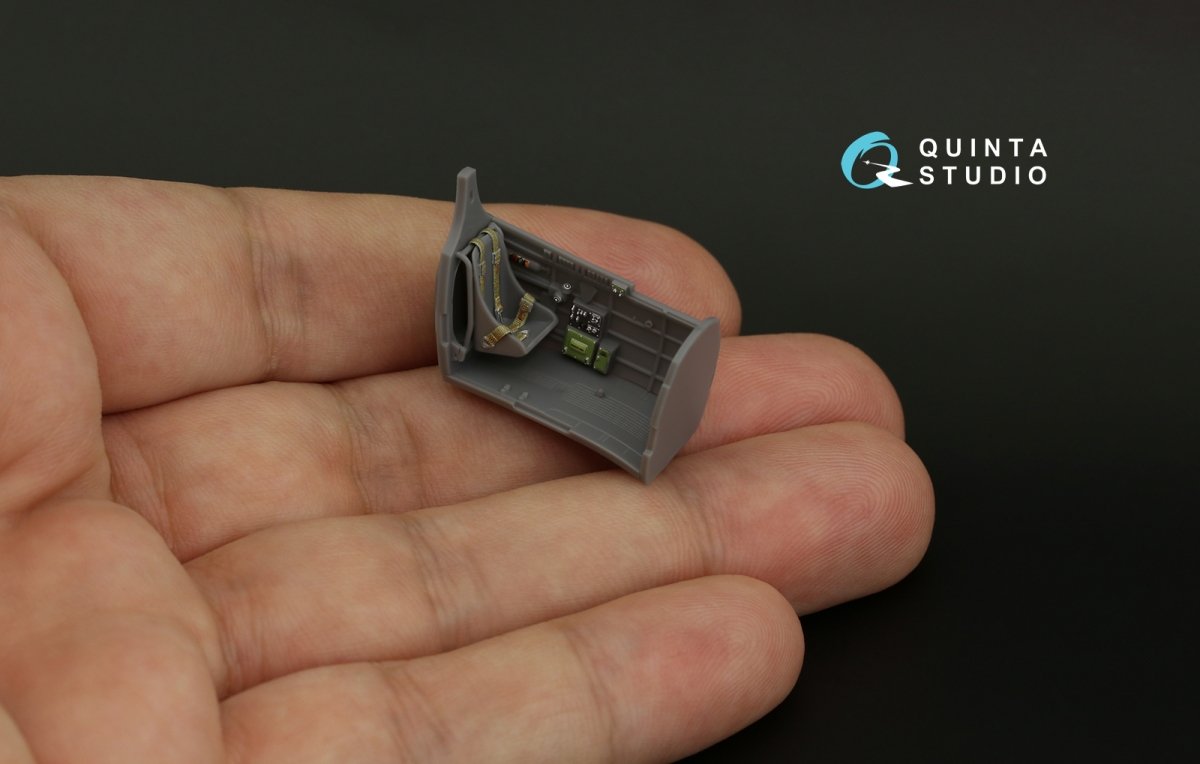 Quinta Studio QD72038 H75 M/N/O 3D-Printed &amp;amp; colored Interior on decal paper (Clear Prop) 1/72 – obrázek 5