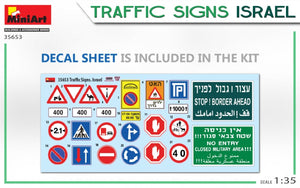 Miniart 35653 TRAFFIC SIGNS. ISRAEL 1/35 – image 3