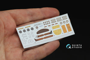 Quinta Studio QD32182 Nieuport XI 3D-Printed &amp;amp; colored Interior on decal paper (CSM) 1/32 – image 4