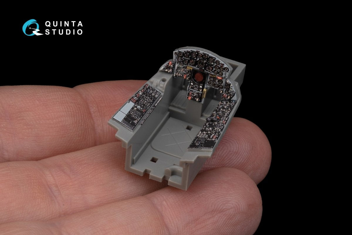Quinta Studio QD48199 F-104G 3D-Printed &amp;amp; colored Interior on decal paper (Kinetic) 1/48 – image 7