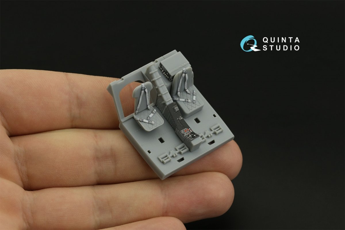Quinta Studio QD48322 Mi-4 3D-Printed &amp;amp; colored Interior on decal paper (Trumpeter) 1/48 – image 9