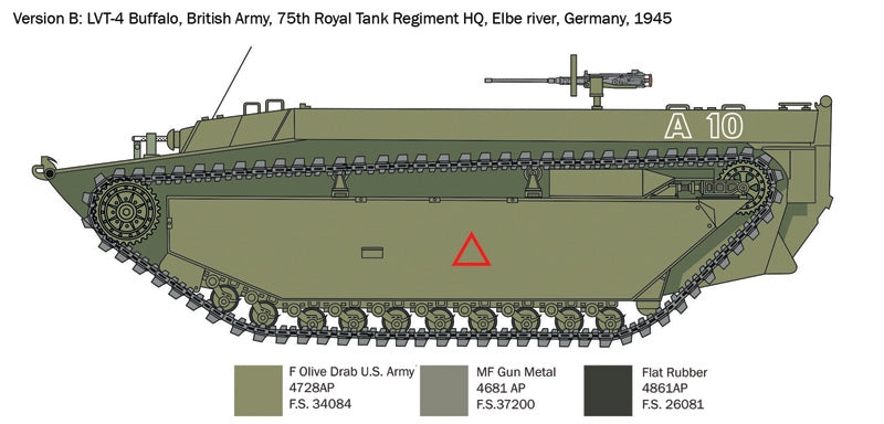 Italeri 6752 LVT-4 Water Buffalo (ETO) 1/35 – Bild 5