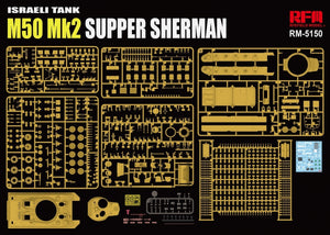 Rye Field Model 5150 M50 Mk2 Super Sherman Standard Version 1/35