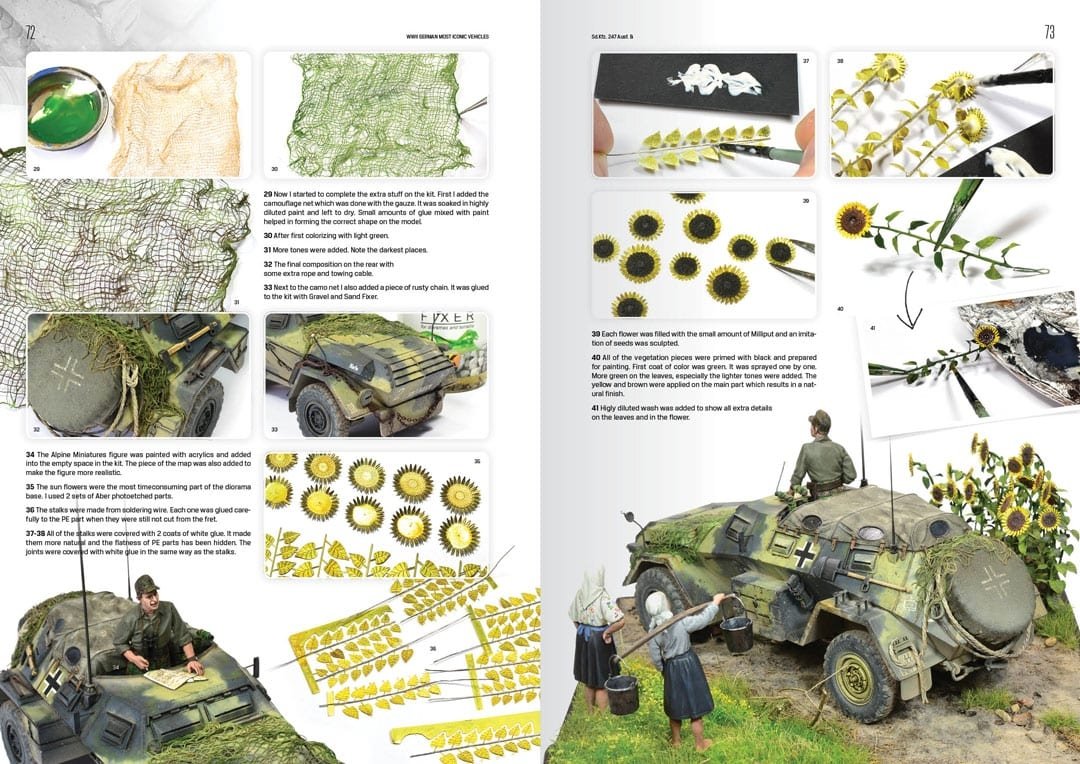 AK Interactive 514 WWII GERMAN MOST ICONIC SS VEHICLES. VOLUME 1 – zdjęcie 8