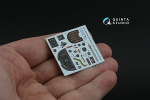 Quinta Studio QD35133 Spitfire Mk. Vb 3D-Printed colored Interior on decal paper (Border model) 1/35 – obrázek 5