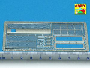 Aber 35G16 Grilles for russian tank KV-1 and KV-2 1/35 – imagen 2
