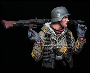 Young Miniatures YM1882 German Machine Gunner Eastern Front WWII 1/10 – image 6