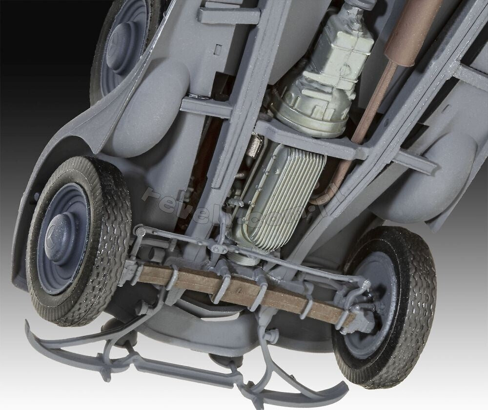 Revell 03354 Typ 320 (W142) Cabriolet 1/35 – zdjęcie 6