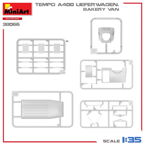 MiniArt 38066 TEMPO A400 LIEFERWAGEN. BAKERY VAN 1/35 – image 11
