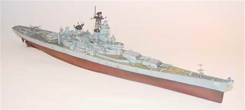 Trumpeter 05705 US Battleship BB-63 Missouri 1991 Modern 1/700 – image 2