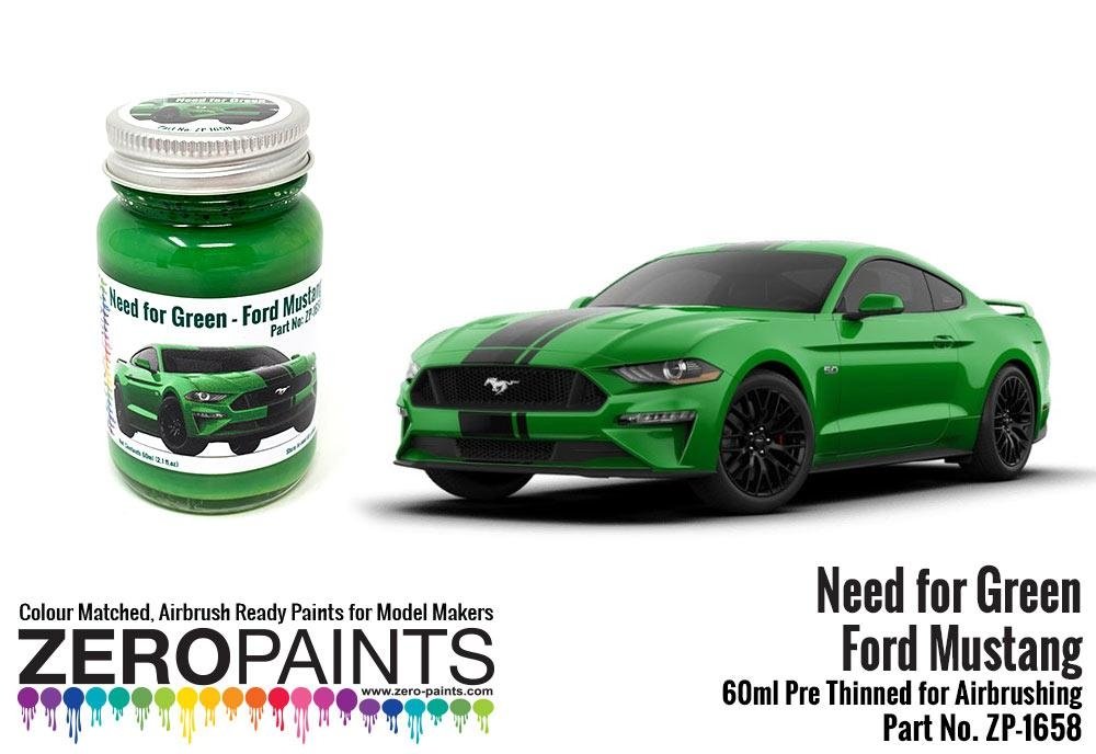Zero Paints ZP-1658 Ford Mustang - Need for Green 60ML