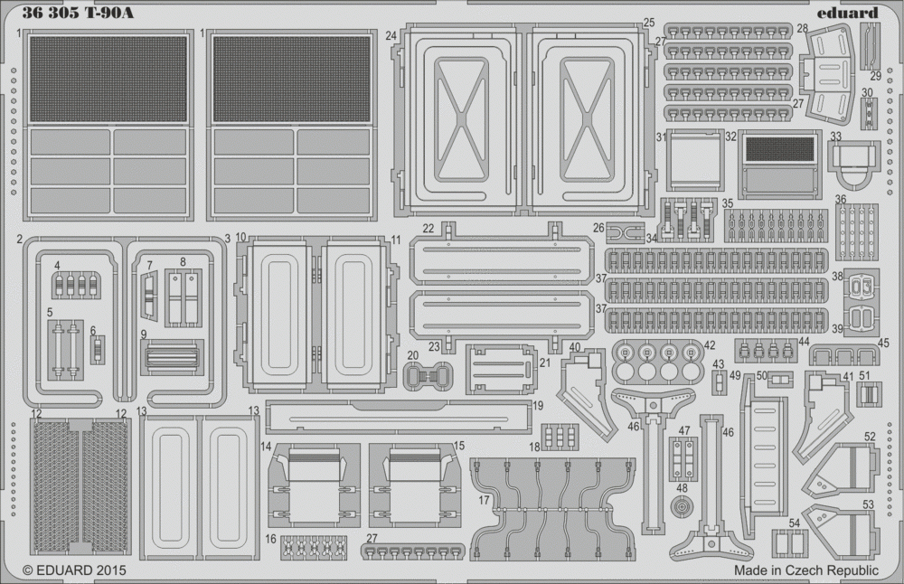 Eduard 36305 T-90A 1/35 Meng