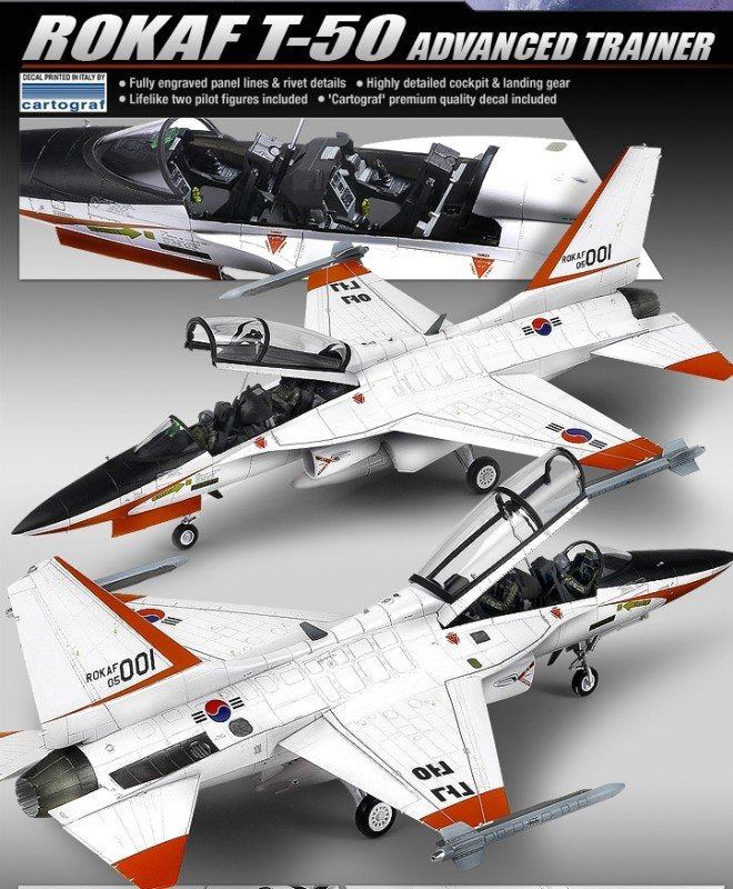Academy 12231 ROKAF T-50 Advanced Trainer 1/48 – image 2