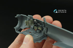 Quinta Studio QD48493 A6M2 Zero Nakajima Production 3D-Printed colored Interior on decal paper (Eduard) 1/48 – obrázek 10