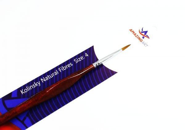 Amazing Art 12831 Kolinsky Round Brush 4