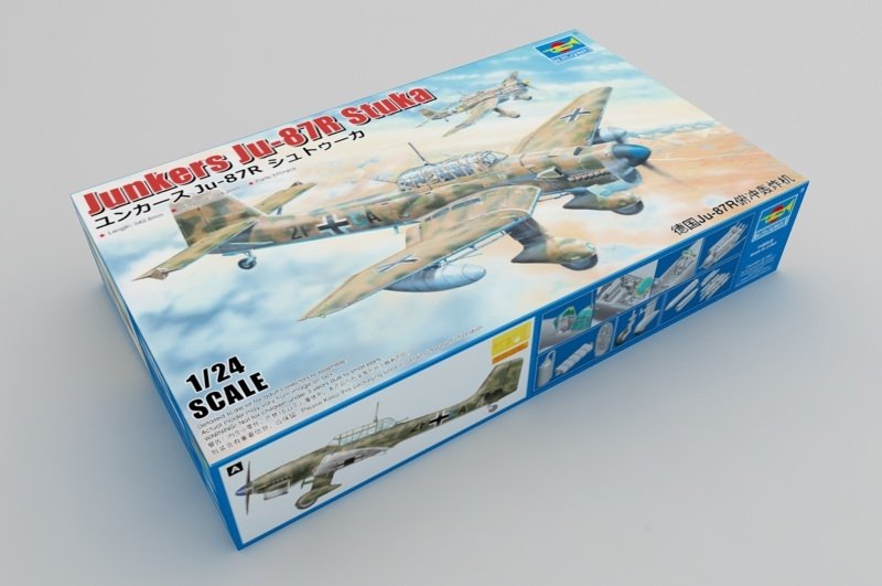 Trumpeter 02423 Junkers Ju-87R Stuka 1/24 – Bild 2